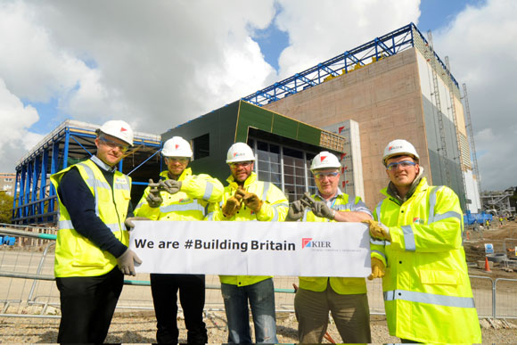 Hastag We are building britain