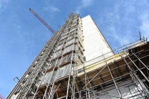 Construction progress photography