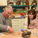 HRH Prince Charles visiting Sue Ryder