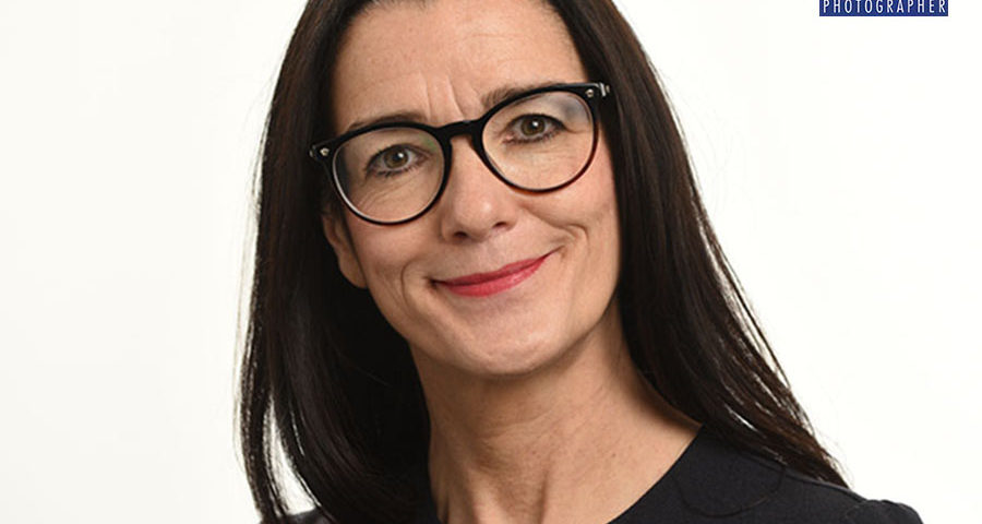 Headshots on white background