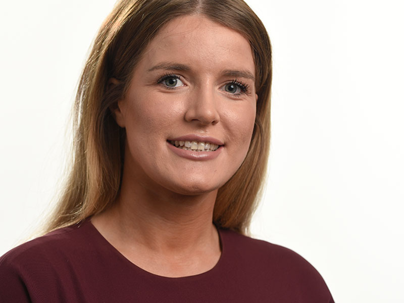 Birmingham headshot female on white background