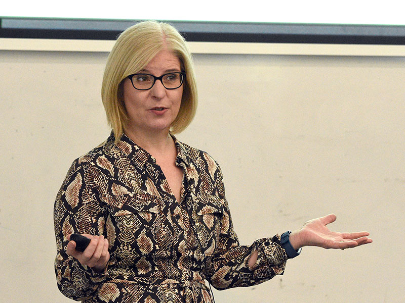 Sarah Bryars UOG Target Innovation Quolux launch