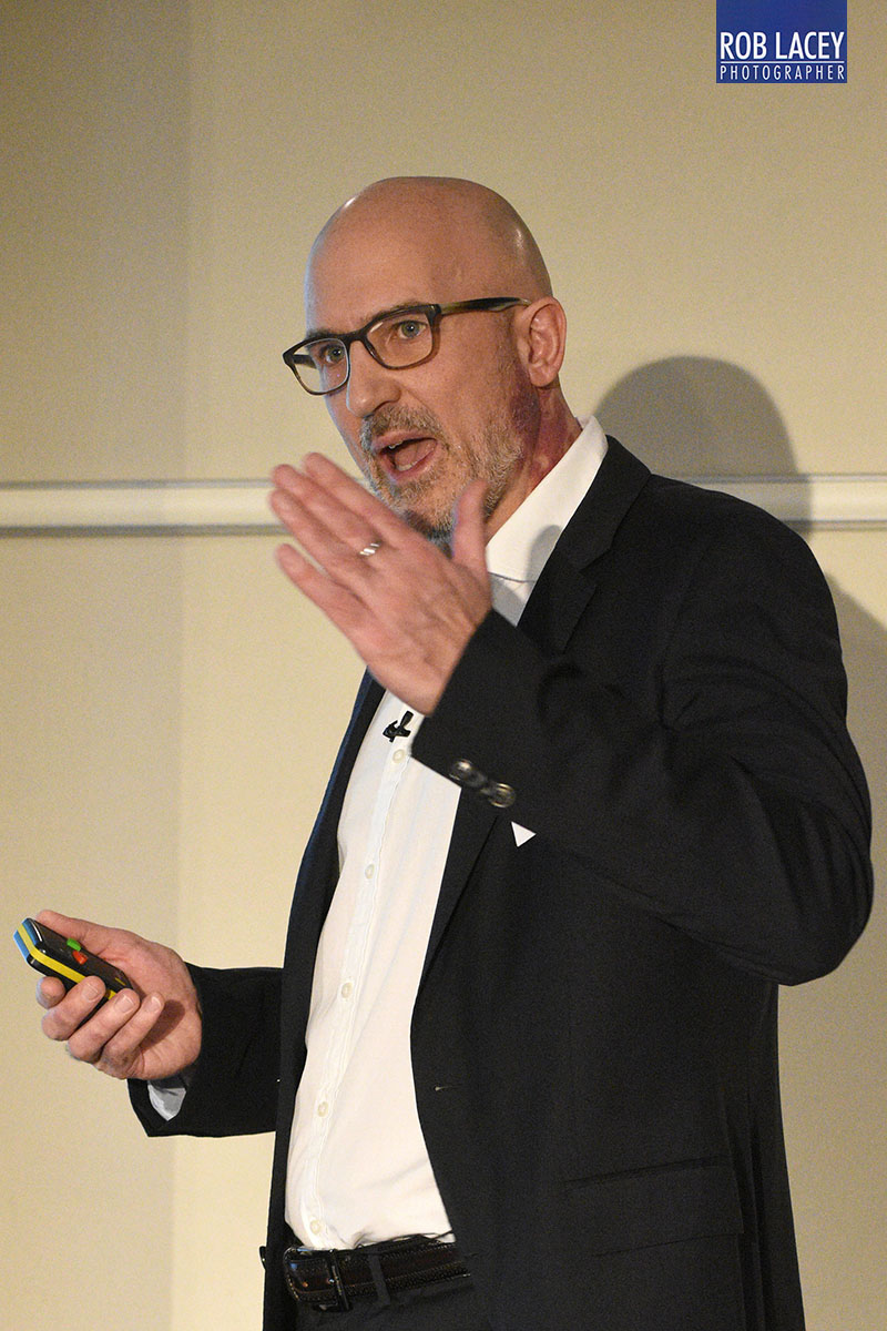 Animated conference speaker