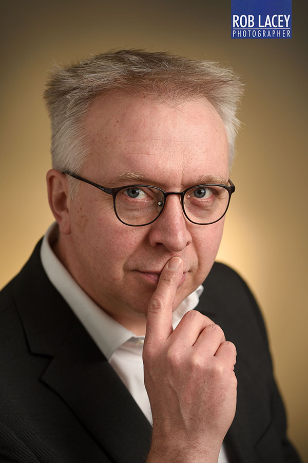 Linkedin headshot coloured background