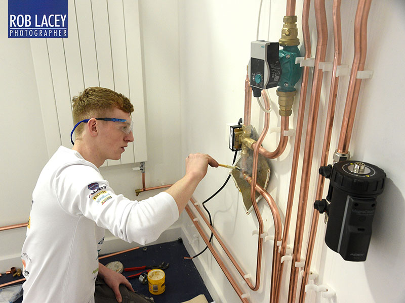 Apprentice soldering