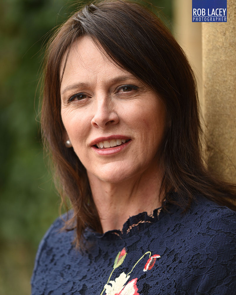 female headshot outside