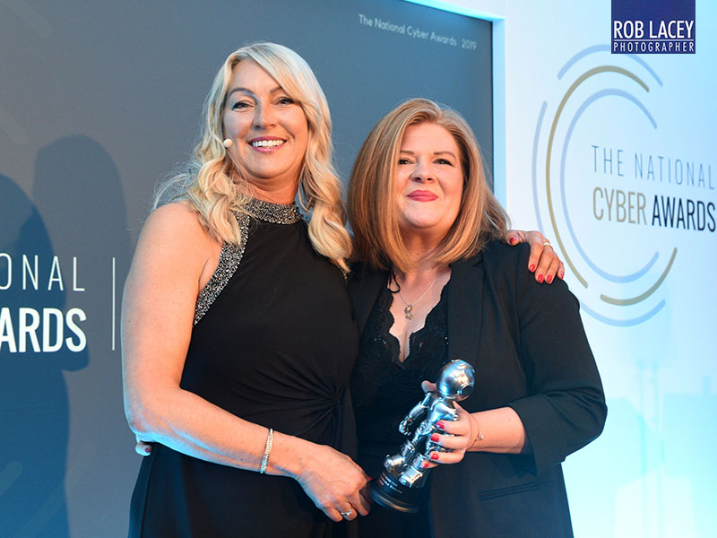 Awards presentation Angela Edwards