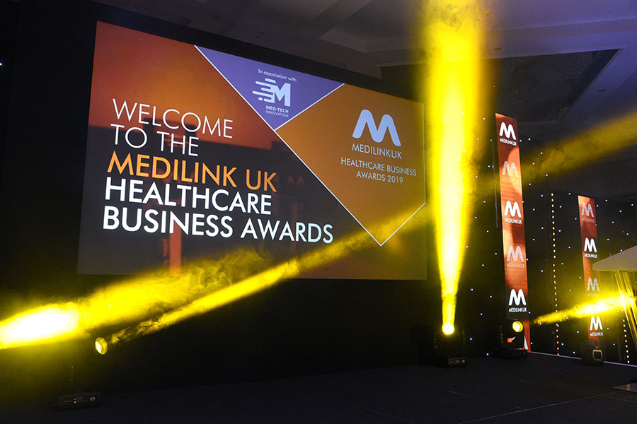 Awards stage - National Conference Centre Birmingham