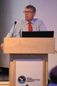 Speaker at Royal Aeronautical Society