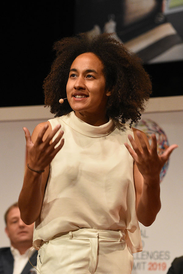 animated conference speaker