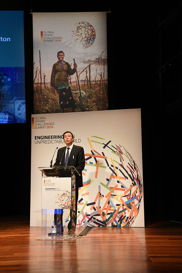 speaker and branding at conference