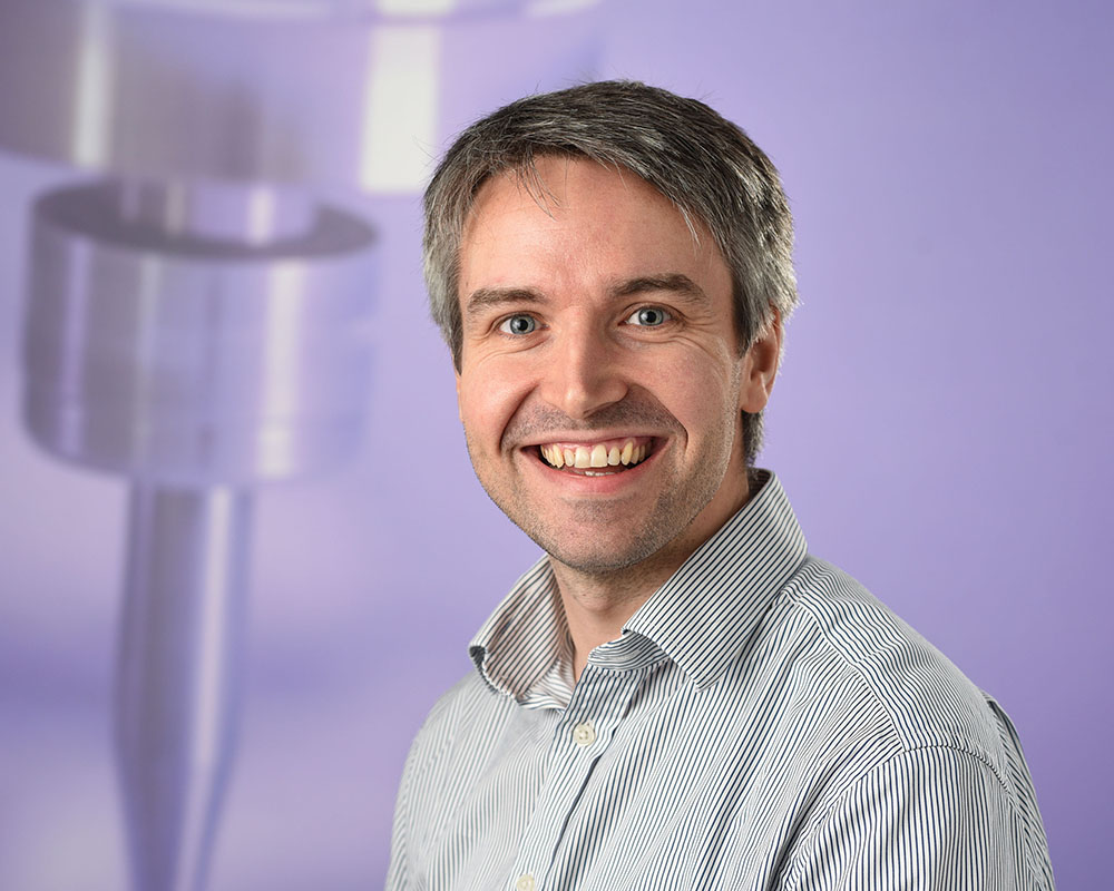 smiling business headshot