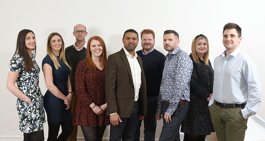 Business staff group