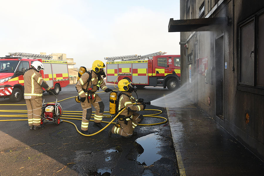 house fire test