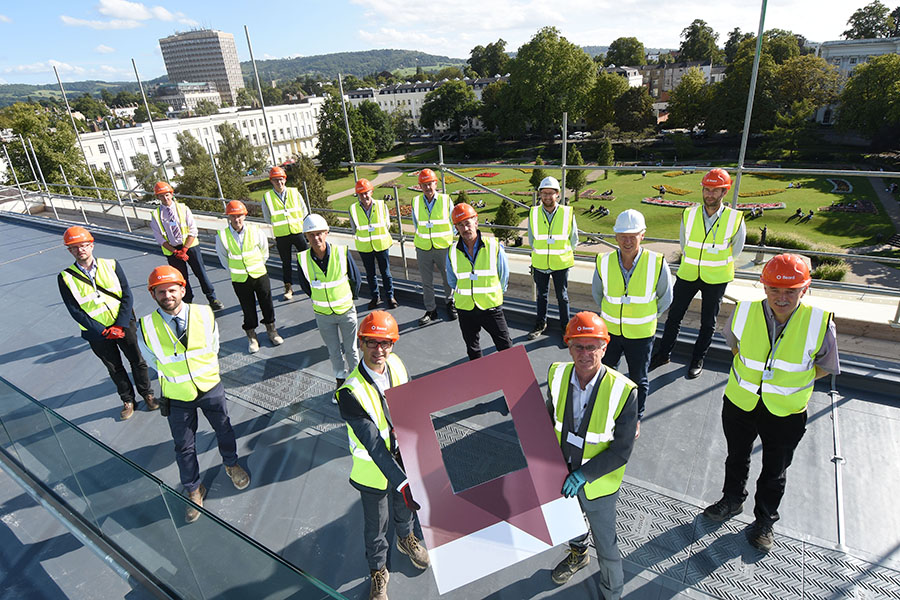 Beard Quadrangle topping out