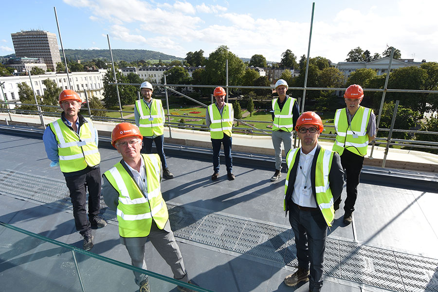 Beard Quadrangle topping out