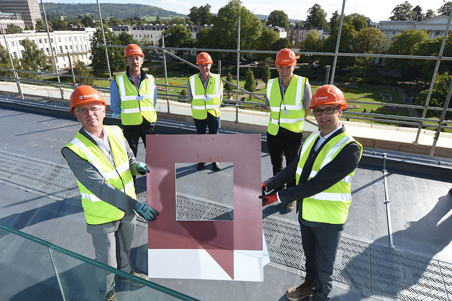 Beard Quadrangle topping out