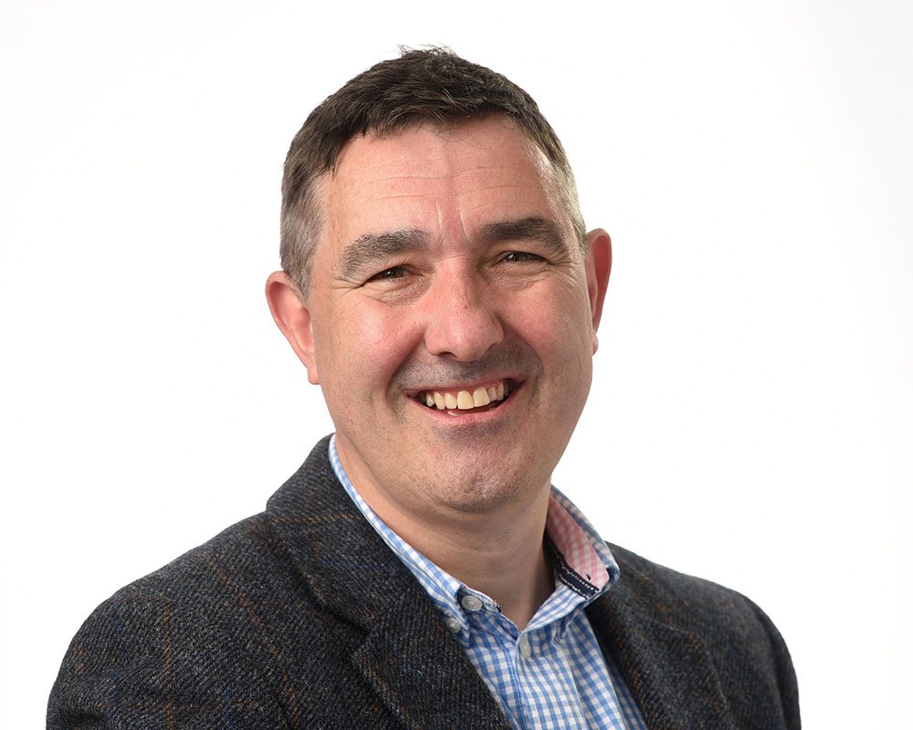 headshot male white background